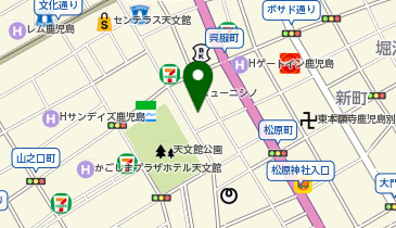 ホムペオサポートセンターの地図画像