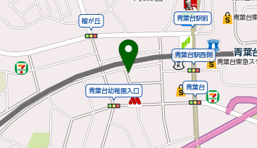 ヴァン・ベール青葉台店の地図画像