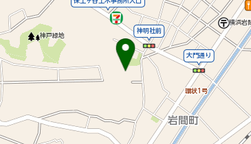 保土ケ谷霊園の地図画像