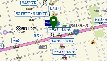 AIG損害保険株式会社 釧路支店の地図画像