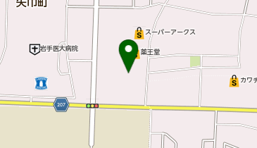 買取大吉矢巾医大通店の地図画像