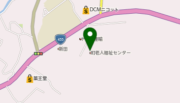 岩泉町役場 老人福祉センターの地図画像