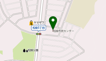 仙台市 松陵市民センターの地図画像