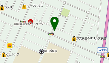 ピザカルボ酒田みずほ通り店の地図画像