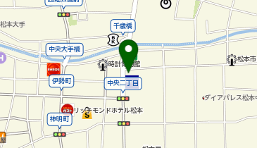 ワンルーク松本店の地図画像