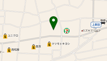 学習空間長野南部エリア総合受付の地図画像