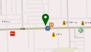 センスおもちゃのまち店の地図画像