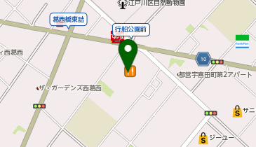 ASBee葛西店の地図画像