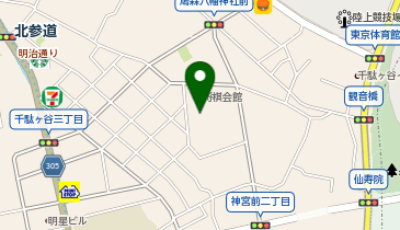 カマタメイクアップスクールの地図画像