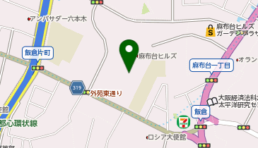 金子眼鏡店麻布台ヒルズ店の地図画像