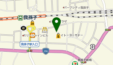 パレットイトーヨーカドー我孫子南口店の地図画像