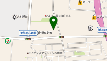 サン・エールさがみはらの地図画像