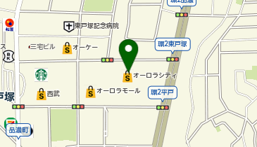 スタジオアリスイオンスタイル東戸塚店の地図画像