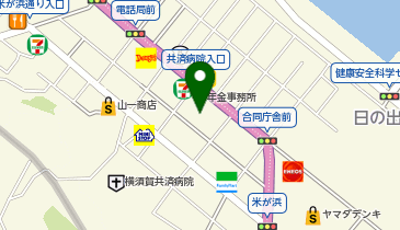 アオヤギ中央ロックの地図画像