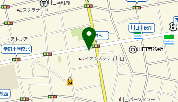 柏屋楽器川口ミュージックプラザの地図画像