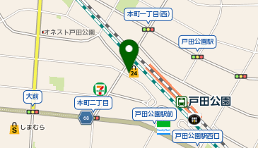 美の総合サロンモア 戸田公園店の地図画像