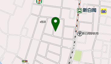 白岡福音キリスト教会の地図画像