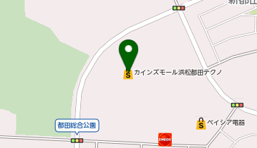 DCC動物病院カインズ都田の地図画像