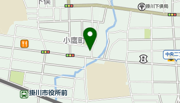 DCC動物病院掛川中央の地図画像