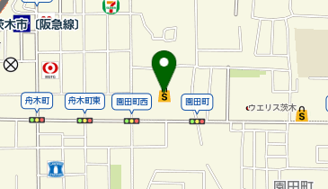 ASBee新茨木店の地図画像