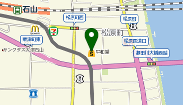 佐藤貴美枝ニットソーイングクラブ平和堂石山店の地図画像