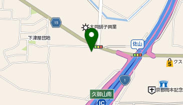 JPロジスティクス株式会社京都物流センターの地図画像