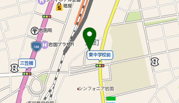 コンパス発達支援センターミヤベ岩国の地図画像