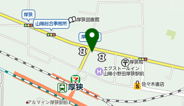 喫茶やよいの地図画像