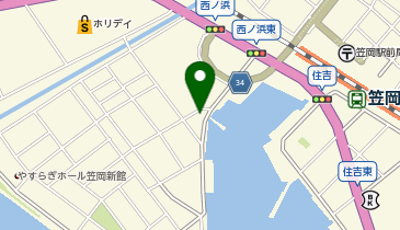 Uクリーナーチェーン店 西の浜店の地図画像