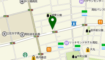 濱川商店追手筋蔵の地図画像