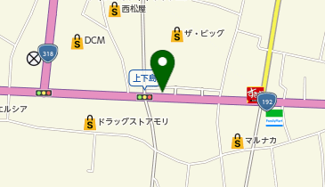 ピザハット吉野川鴨島店の地図画像