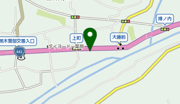 古民家梅屋の地図画像