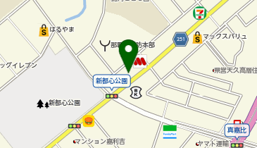 さくらメディネス整骨院新都心院の地図画像