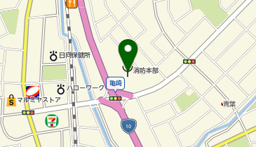 災害出動案内の地図画像