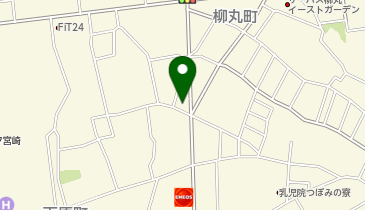 アイブロウレイン(Rain)宮崎青葉店の地図画像