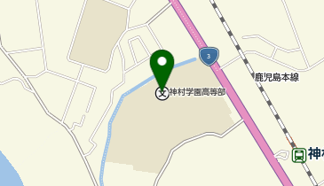 神村学園旅行センターの地図画像