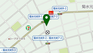 ツルハ 調剤薬局菊水元町8条店の地図画像