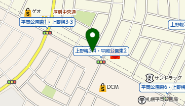 ニスコパーソナル平岡公園教室の地図画像