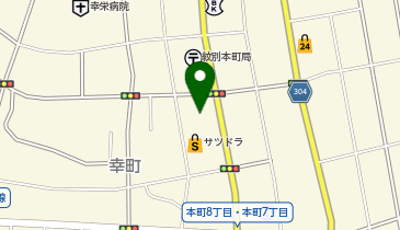 あっぷる・車代行サービスの地図画像