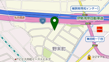 自社ローン中古車販売専門店ファンカーズの地図画像