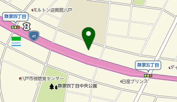 ファディー八戸青葉店の地図画像
