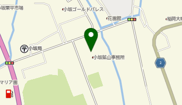 小坂鉄道レールパーク ブルートレインあけぼのの地図画像