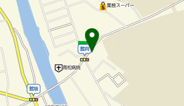 チャーリーオージ 館坂店の地図画像