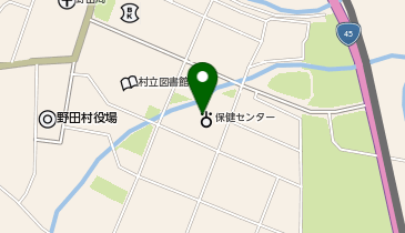 野田村役場 住民福祉課の地図画像
