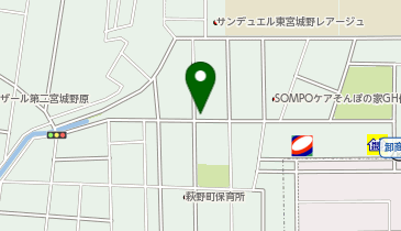 スパークネクスト仙台宮城野の地図画像