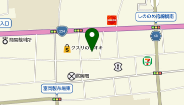 富岡市役所 親と子のスマイルサロンの地図画像