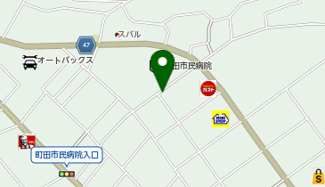 ナチュラリ薬局町田市民病院前店の地図画像