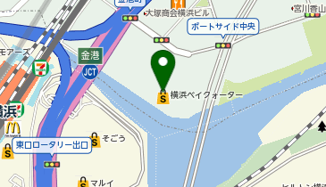 ラ・ホヤハレ(LA・JOLLAHALE)横浜ベイクォーター店の地図画像