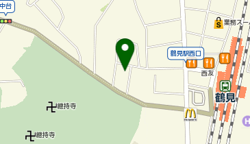 巻き爪研究所鶴見院の地図画像