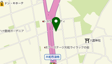 株式会社アクティブコレクション大和店の地図画像